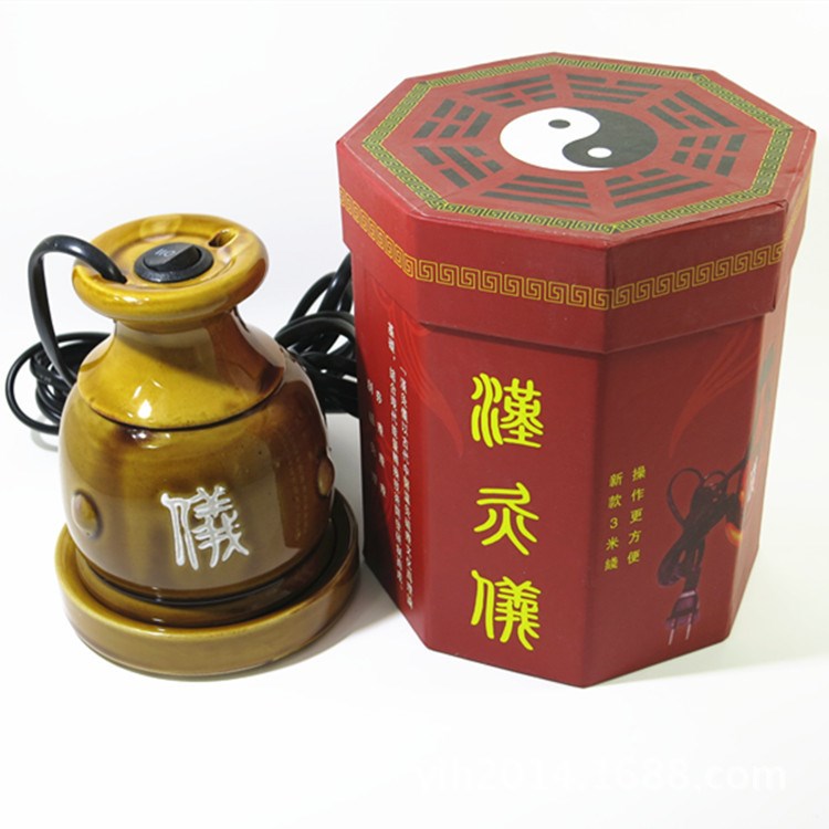 陶瓷養(yǎng)生溫灸罐 經(jīng)絡(luò)能量漢灸儀