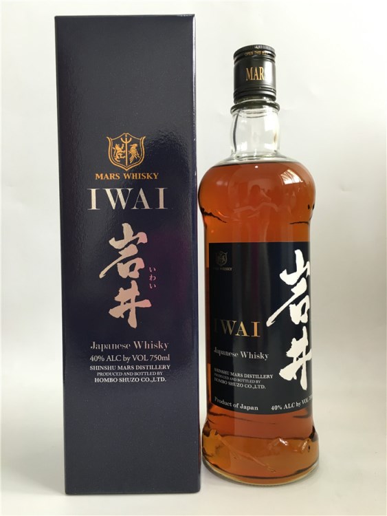 日本岩井黑牌/黑标威士忌 750ml iwai tradition whisky