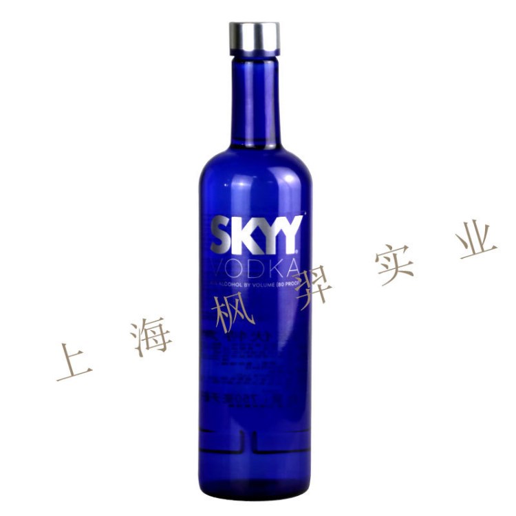 洋酒批發(fā) 藍(lán)天伏特加SKYY VODKA 深藍(lán)伏特加750ml 原味