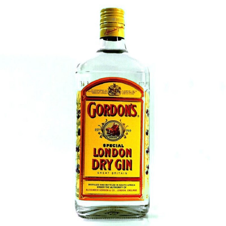 洋酒倫敦原裝哥頓金酒GORDONS杜松子酒/琴酒/氈酒調(diào)酒基酒