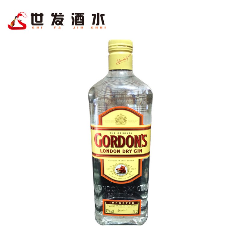 洋酒批發(fā) 哥頓金酒 英國(guó)蒸餾酒 750ml*1瓶 長(zhǎng)期供應(yīng) 蒸餾酒