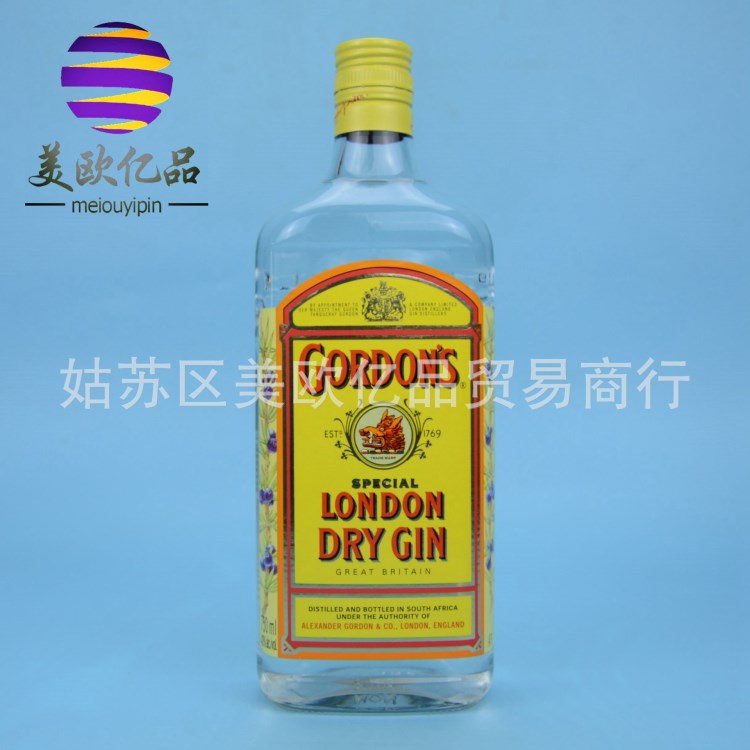 批發(fā)兼零售 英國(guó) 洋酒 原裝 哥頓金 杜松子 金酒 750ml