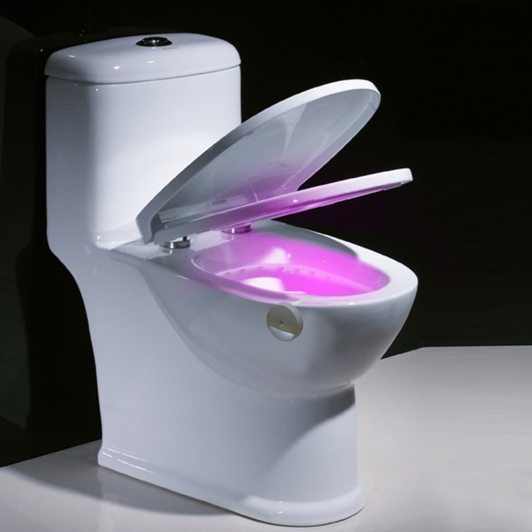感應(yīng)燈人體智能馬桶燈廁所燈感應(yīng)馬桶蓋燈坐便器燈LED小夜燈