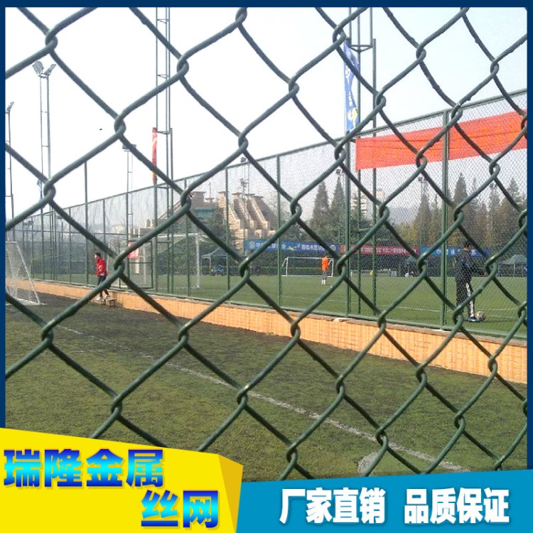 廠家直銷球場小區(qū)邊坡防護公路防護鐵絲包塑勾花網(wǎng)鐵絲邊坡護欄網(wǎng)