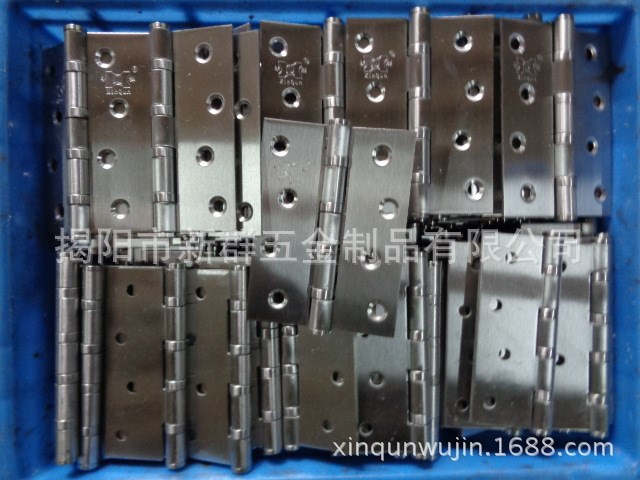 新群牌不銹鋼合頁軸承合頁4寸2.0厚合頁