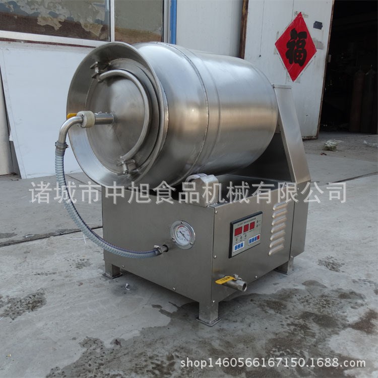 中旭小型牛肉真空腌制滾揉機 實驗室型真空滾揉機 肉類滾揉入味機