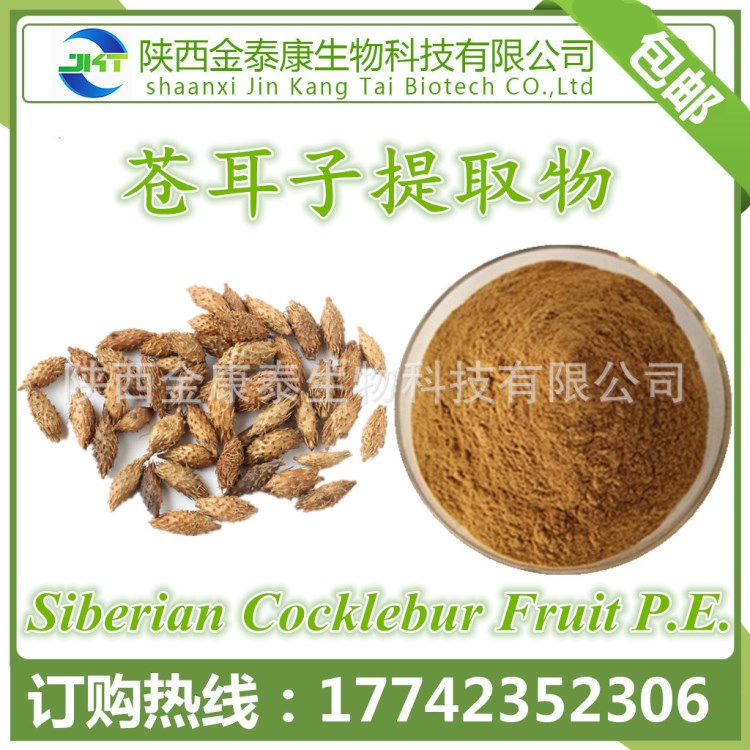 蒼耳子提取物 10:1 蒼耳甙、蒼耳酯 現(xiàn)貨包郵 量大從優(yōu)