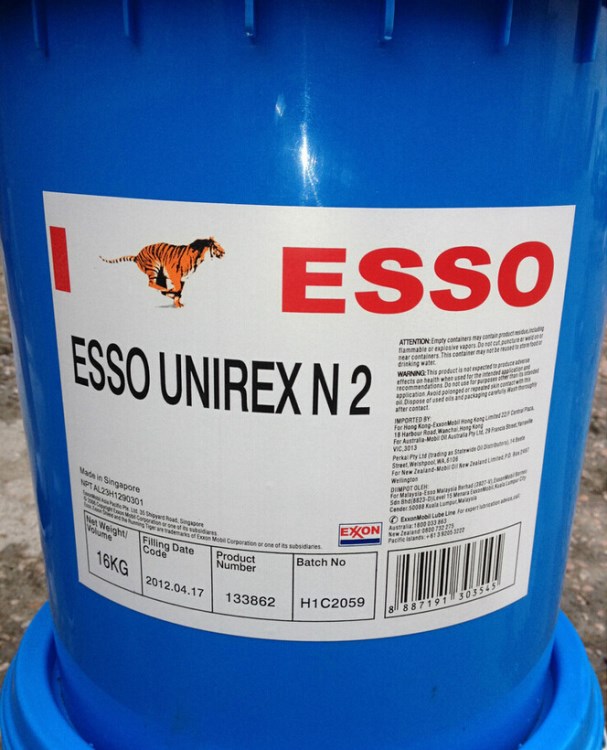 埃索優(yōu)力達(dá)N2潤滑脂,ESSO UNIREX N2電機(jī)軸承潤滑脂