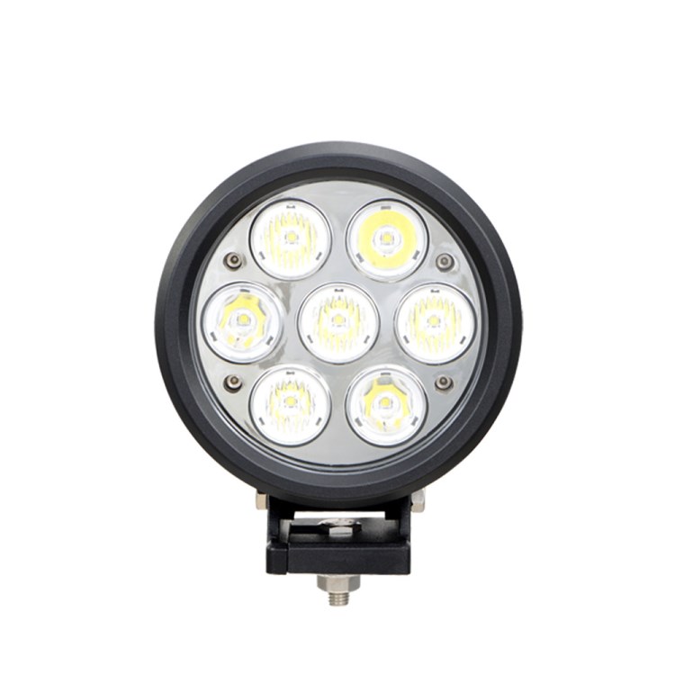 70W圓形LED駕駛燈車載led WORK LIGHT6寸工作燈檢修汽車射燈