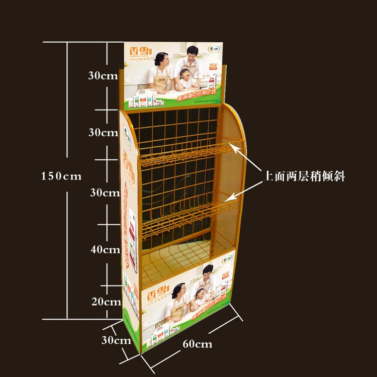 供应罐头展示架  巧克力展示架 好丽友展示架 暑片展示架 小铁架