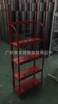 金龙鱼粮油货架汽车用品陈列架机油展架面条电器便利店展示架