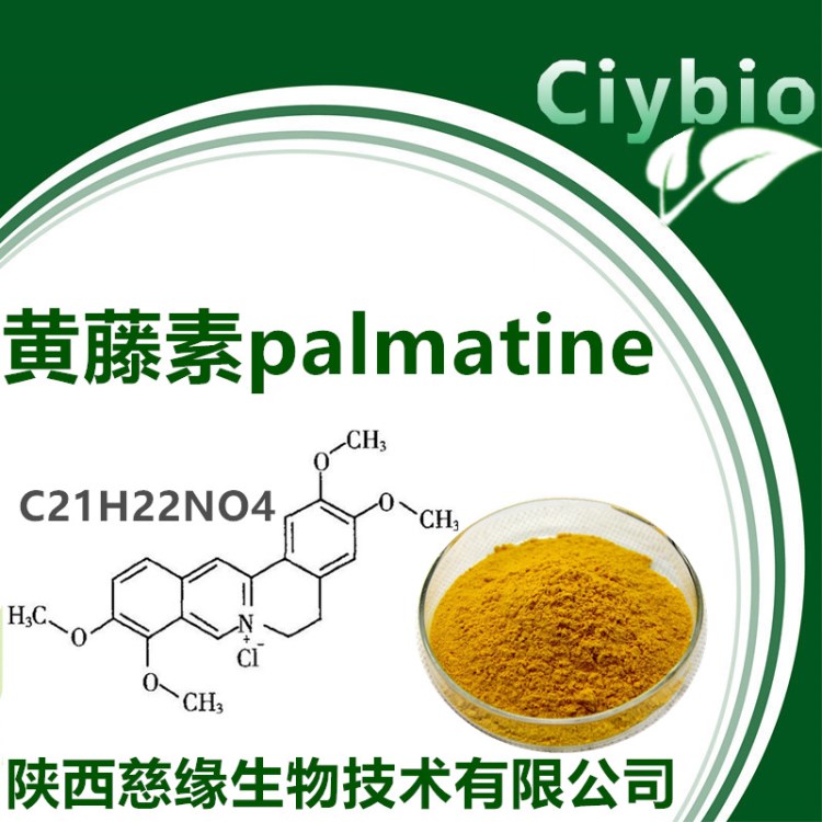 黃藤素90% palmatine HPLC  包郵