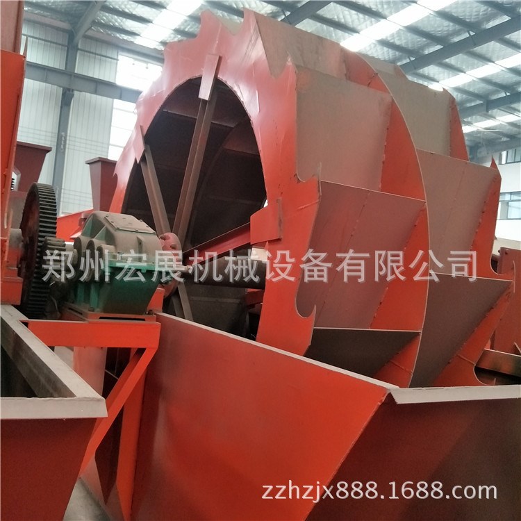 宏展供應(yīng)輪斗式洗砂機(jī) 黃泥土沙洗砂機(jī) 大型礦沙石場(chǎng)專用洗砂設(shè)備