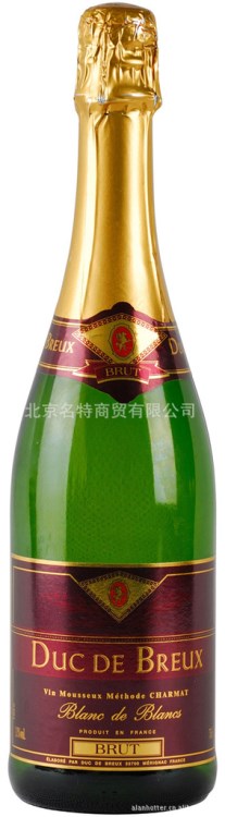 葡萄酒專賣 原裝法國起泡酒 法國杜克金標干型起泡酒