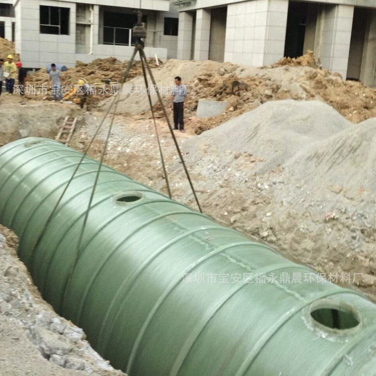 玻璃鋼化糞池廠家直銷塑料檢查井波紋管