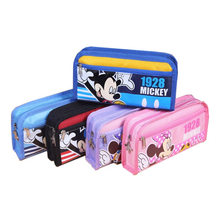 聯(lián)眾米奇米妮筆袋米老鼠筆袋卡通筆袋多功能筆袋批發(fā)DM5617-2