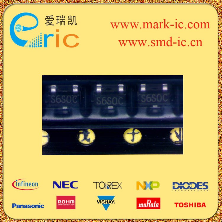 SST176-T1 結型 JFET P溝道 30V －2.0~－35.0mA SOT-23 模擬開關
