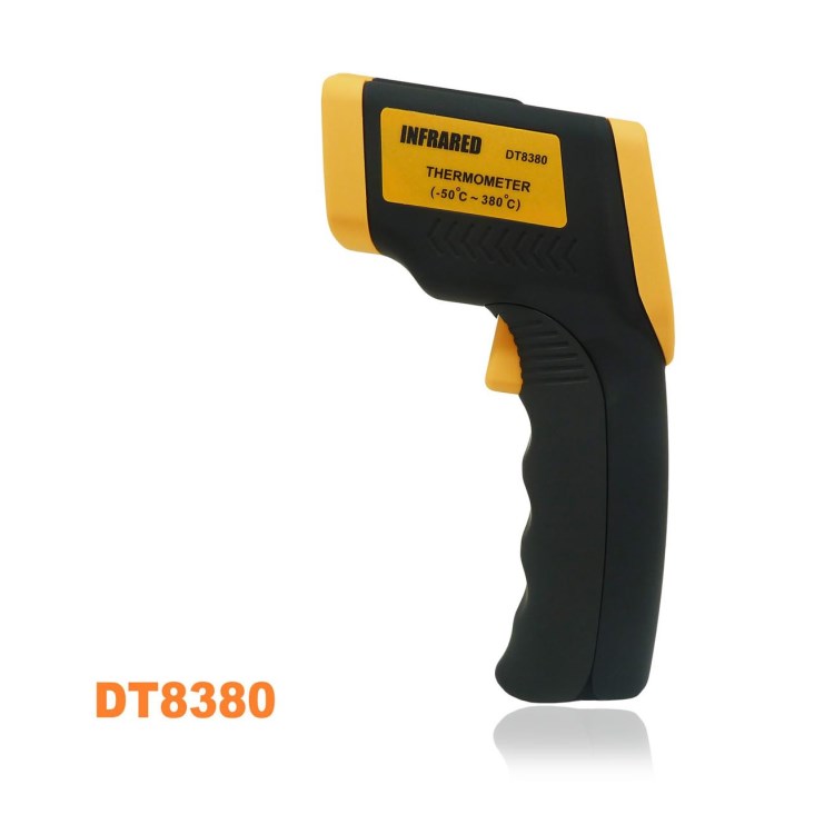 激光紅外測溫儀 非接觸式紅外測溫槍DT8380 -50℃~380℃