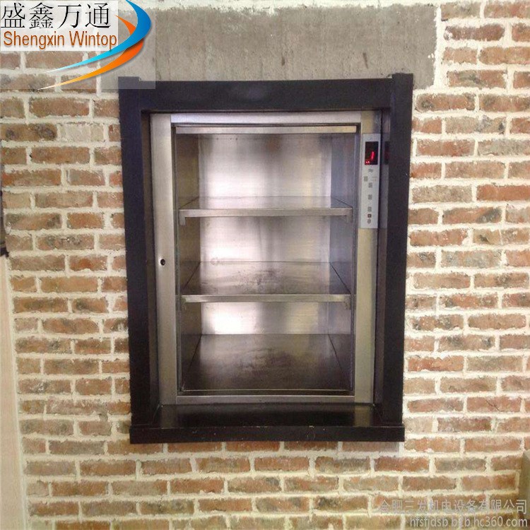 酒店傳菜機 2層飯店運輸菜品傳菜機電梯  窗口式兩層上菜雜物貨梯