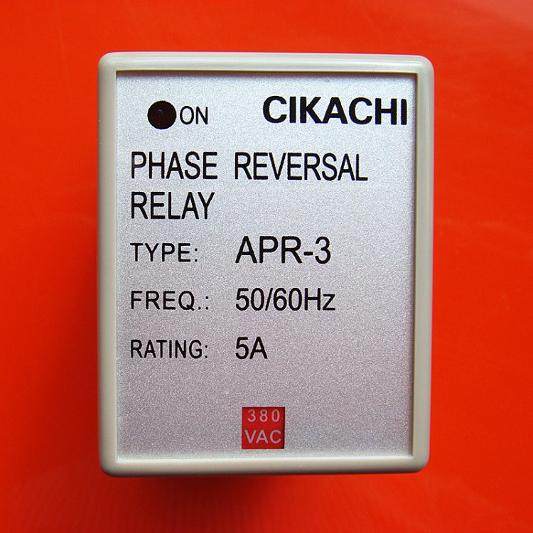 新品直銷 相序保護(hù)繼電器APR-3 電機(jī)保護(hù)繼電器CIKACHI