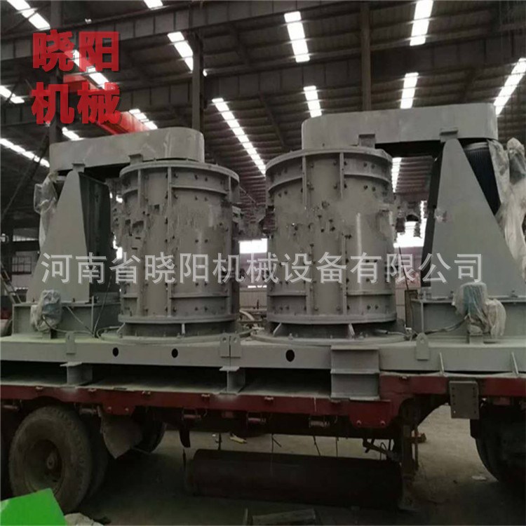 移動破碎站生產廠家 大型石料生產線設備 河卵石破碎制砂機