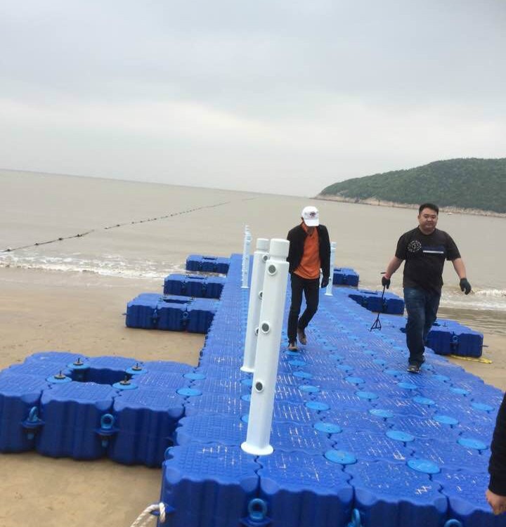 抗紫外線水上浮漂 防靜電塑料浮箱浮筒滾筒 水上休閑平臺(tái)游船觀光