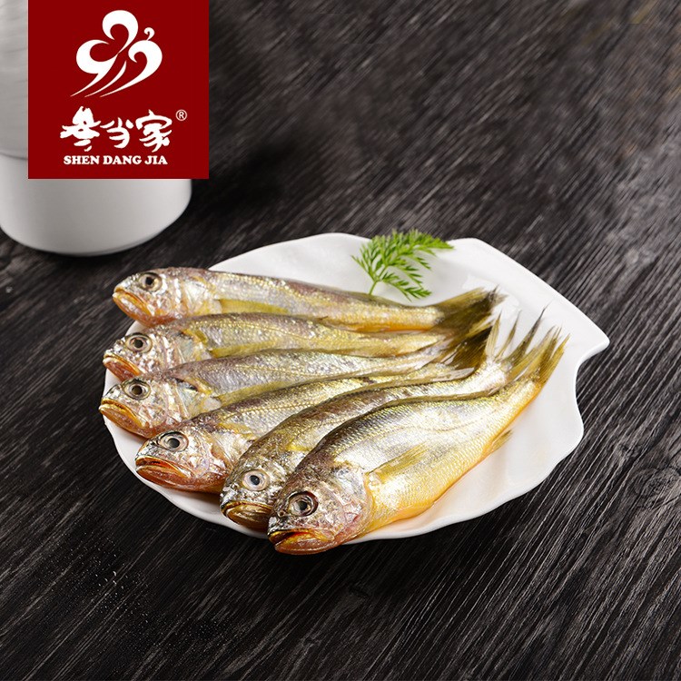 煙臺特產(chǎn)凍鮮黃花魚 四斤裝每袋海魚 冷凍海鮮批發(fā)廠家直銷黃花魚