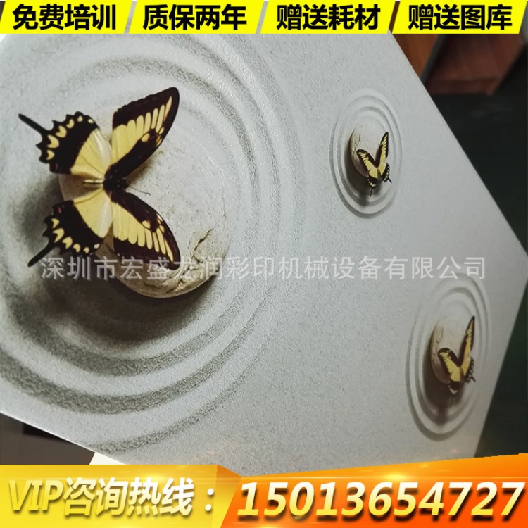 浙江仙居理光G5木板畫UV打印機(jī) 樹脂工藝品裝飾畫UV平板印花機(jī)廠