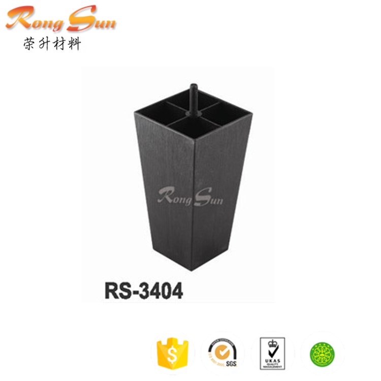 高品質(zhì) RS-3404 方形凸螺絲塑料腳 沙發(fā)腳 家具五金配件大全 方形