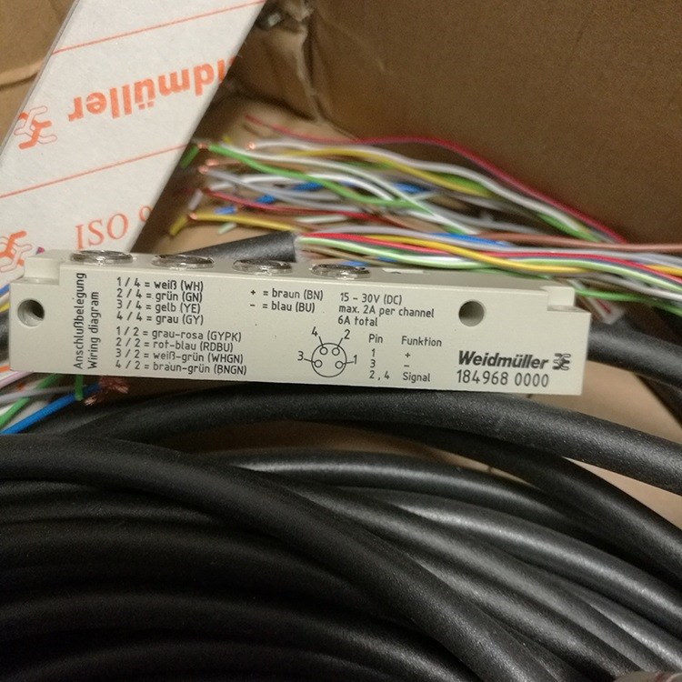 SAI-4-F 4P M8 L 5M魏德米勒傳感器執行器無源分配器