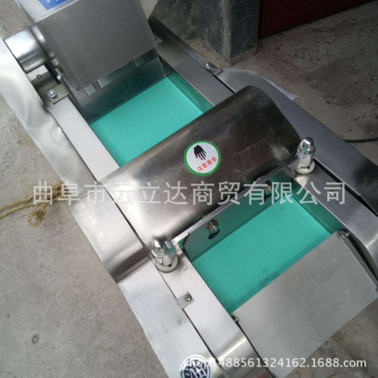 小型電動切菜機 不銹鋼全自動切菜機廠家 韭菜切碎機