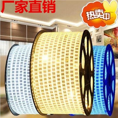 led灯带 超亮5730 高压220V防水灯条 LED家用工程装饰软灯条 LED