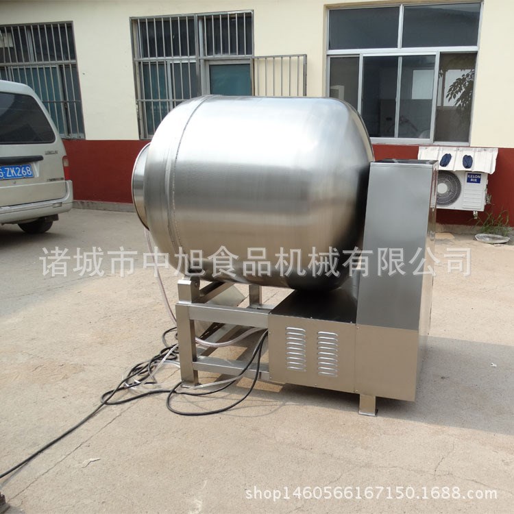 大連黃花魚滾揉腌制機 中旭里脊肉滾揉腌制機 小型肉串入味滾揉機