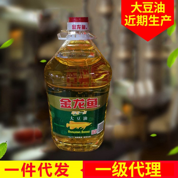 金龍魚 精煉一級 大豆油 5L 批發(fā)