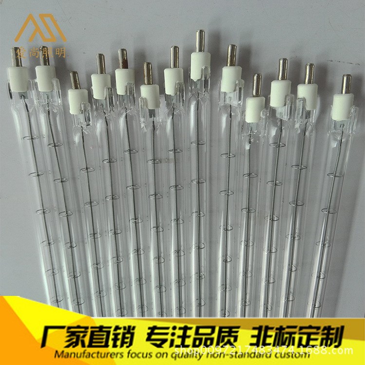 石英燈管加熱管 單頭電熱管 紅外線鎢絲加熱管 紅外線鹵素加熱管