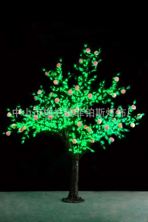 led水果樹燈 廣場戶外展覽燈光造型夢幻燈光節裝飾布置 LED仿真樹