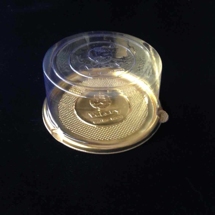廠(chǎng)家供應(yīng) 吸塑包裝 蛋糕盒pvc  透明金色PP泡殼PET 食品內(nèi)托