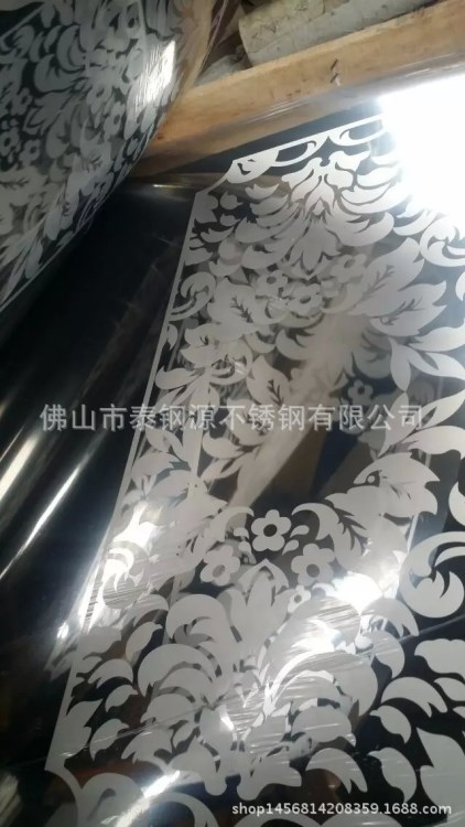 高端酒店不銹鋼電梯轎廂門板拉絲青古銅蝕刻電梯門套板鏡面電梯板