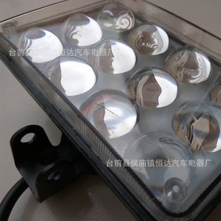 12V24V通用LED前大灯越野车杠灯卡车货车前杠灯农用车拖拉机大灯