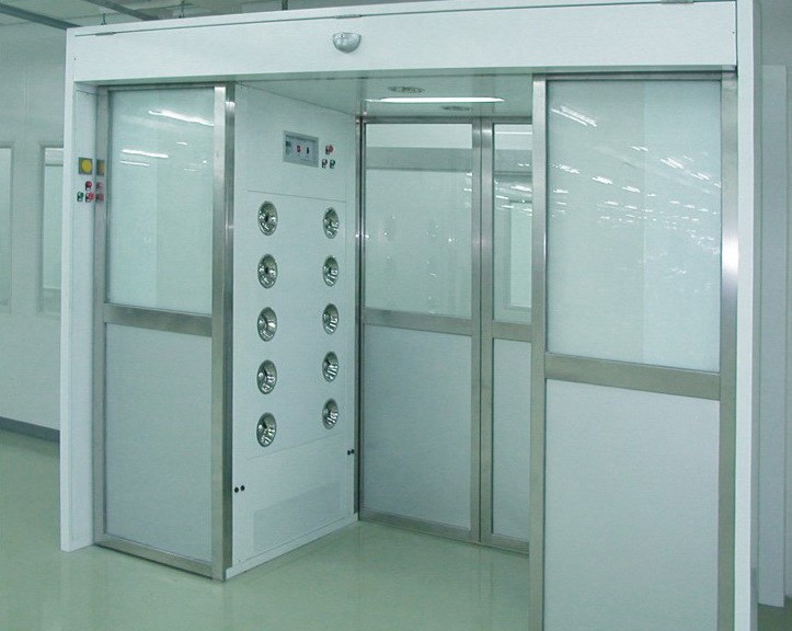 自動移門風(fēng)淋室 風(fēng)淋室供應(yīng) 單人彩鋼板風(fēng)淋室 綠葉凈化廠家