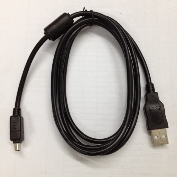 奥林巴斯数码相机数据线 CB-USB5/CB-USB6 12P USB 12针数据线