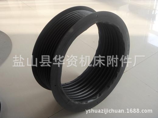 廠家直銷 定做人工縫制圓形絲杠防護罩 量大從優(yōu)