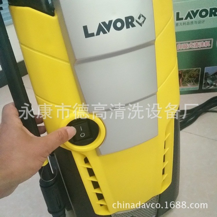 LAVOR家用全銅高壓洗車機洗車器關槍停機自吸接水兩用洗車刷泡沫