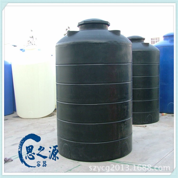 廠家直銷 1立方家用存水箱 1000升平底廚房水箱 1噸圓形PE水箱