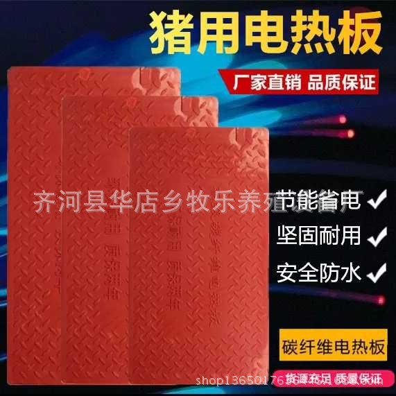 包郵豬用電熱板碳纖維仔豬電熱板保育豬小豬電熱板尺寸多規格全
