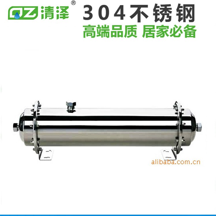 新品推薦 清澤家用自沖洗凈水器2500L 臥式不銹鋼凈水器