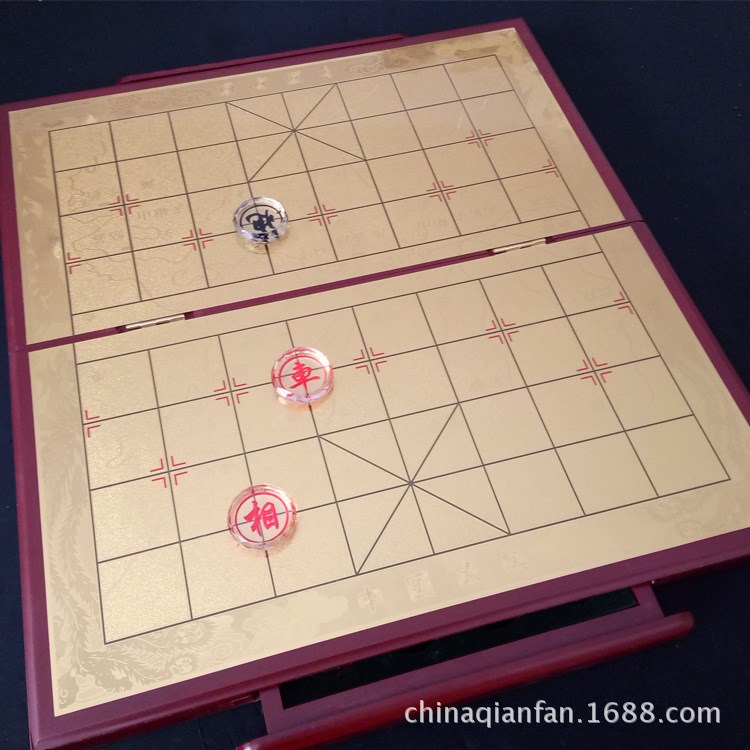 批發(fā)K9水晶中國(guó)象棋 透明水晶浮雕象棋 棋友送禮教師節(jié)禮物