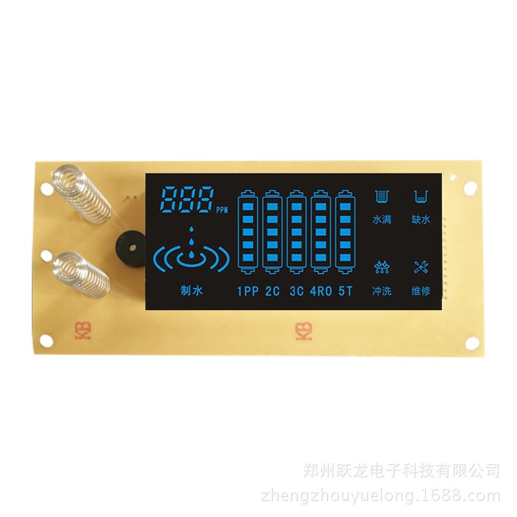 YL-T1多功能凈水器電腦板開發(fā) 五級濾芯帶TDS顯示水機(jī)控制板