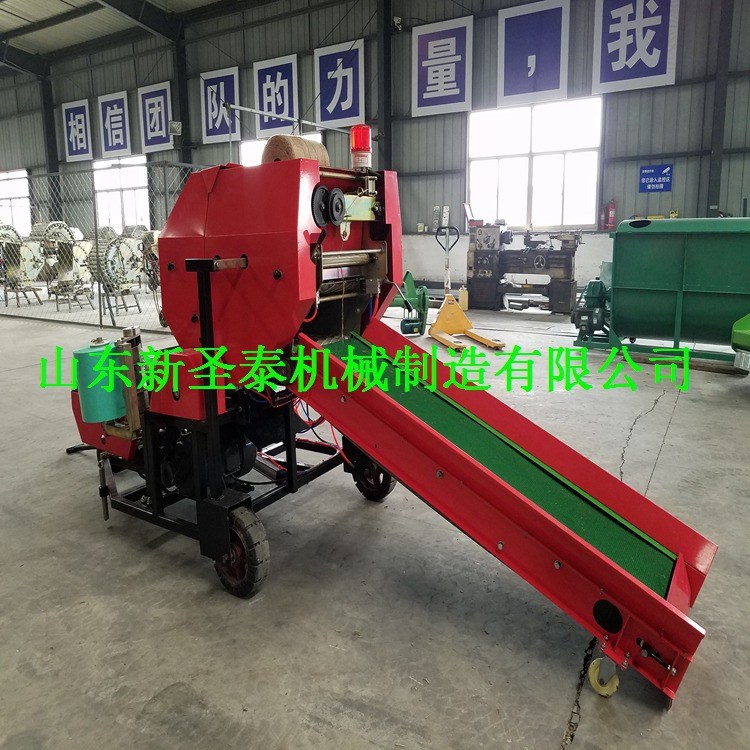 秸桿青儲打捆機價格 新型青儲打捆機 圓捆打捆機 青儲打捆機械