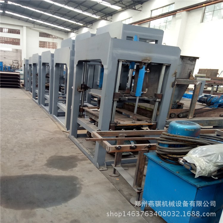 湖南液壓水泥免燒磚機 彩色路面磚磚機 多功能空心磚